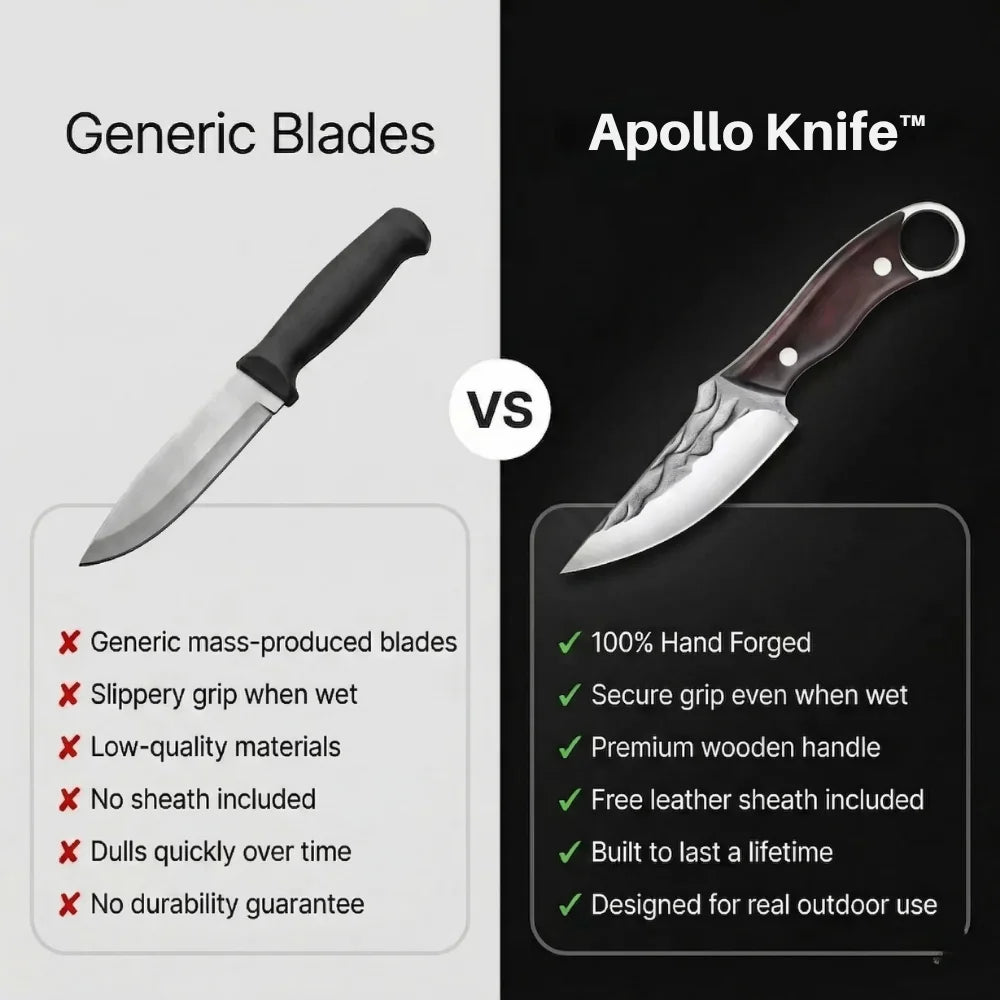 Apollo Knife™ - 100% Hand Forged