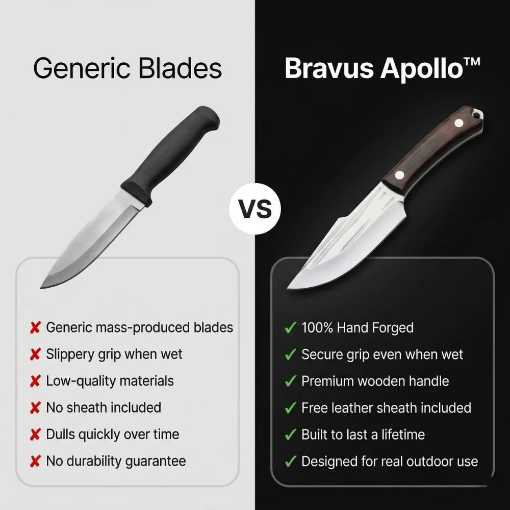 Bravus™ | 100% Hand Forged