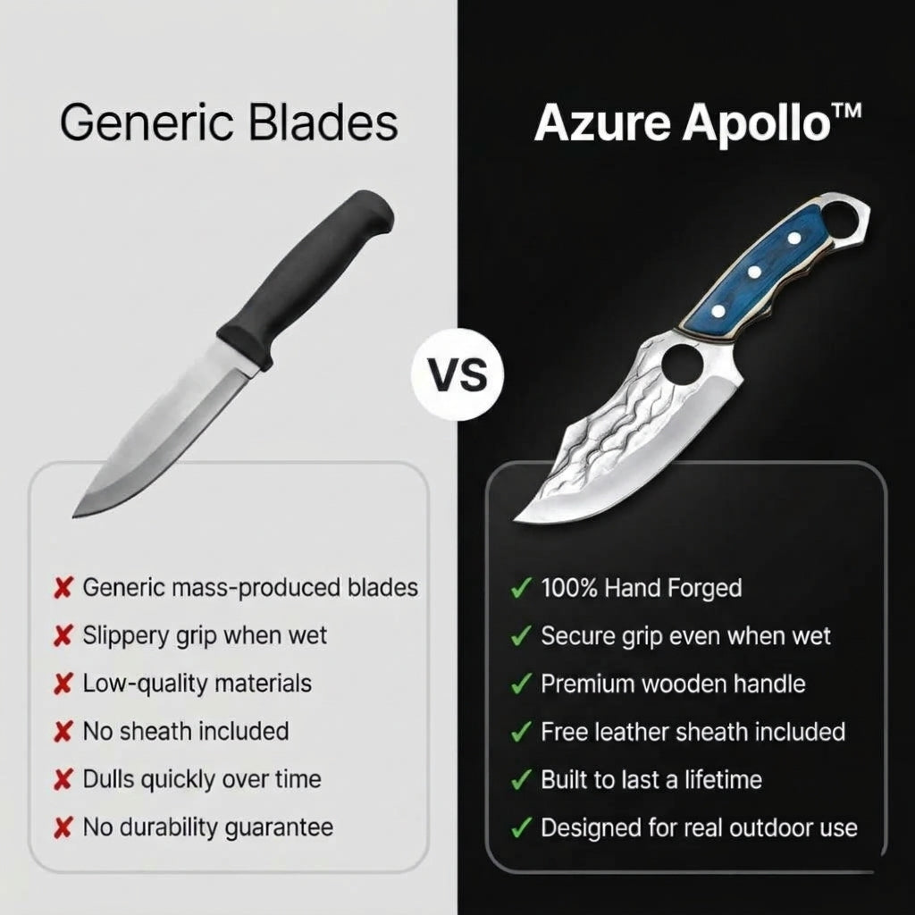 Azure Apollo™ - 100% Hand Forged