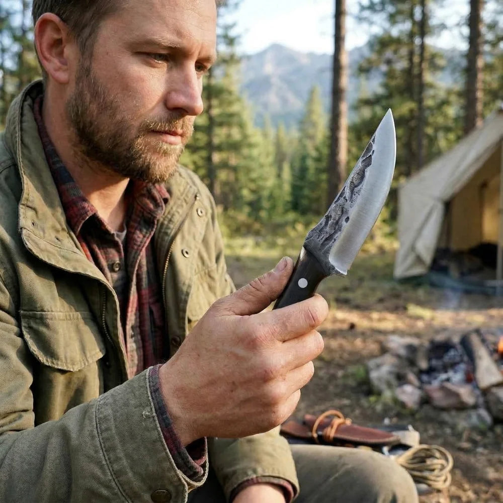 Apollo Knife • 100% Hand Forged